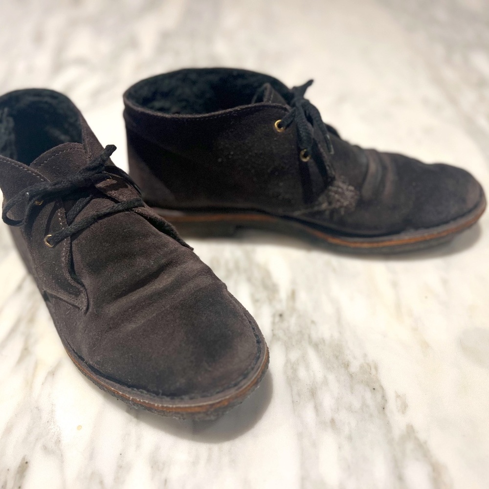 Golden Goose suede ankle boots